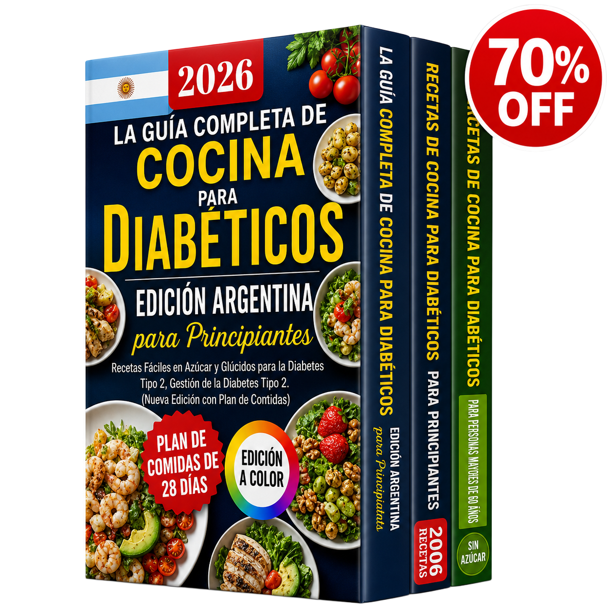 La Guía Completa de Cocina para Diabéticos - Edición Argentina